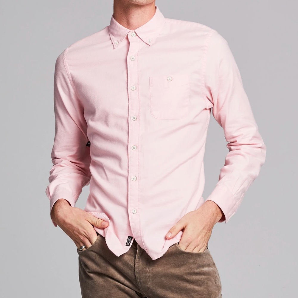 TODD SNYDER BRUSHED COTTON CASHMERE SHIRT